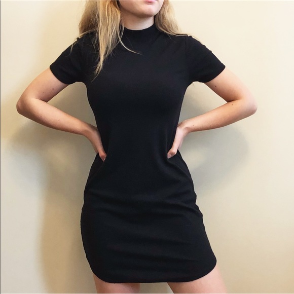 Mock neck Dress